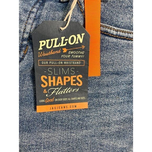 Jag Jeans Valentina High Rise Frayed Hem Denim Shorts Women's Size 0/25 NWT - Picture 6 of 13